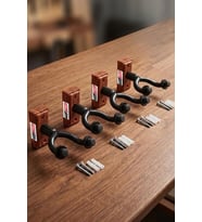 Lastvoice UKL-555SY (4X) Ukulele Duvar Askısı Standı Aparatı (4'lü Paket))