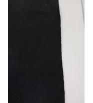 ŞARDONLU 3 İPLİK KUMAŞ (Siyah)