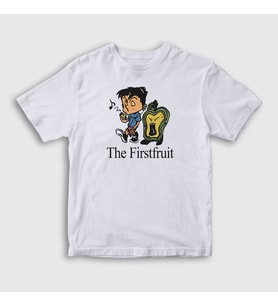 Presmono Unisex Çocuk Beyaz The Firstfruit Mark Lee Nct T-Shirt 534602tt