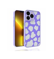 Apple iPhone 13 Pro Max Uyumlu Kılıf Desenli Kamera Korumalı Parlak Zore Nora Kapak (Model 6)