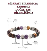 Sigarayı Bırakmaya Yardımcı Doğal Taş Bileklik