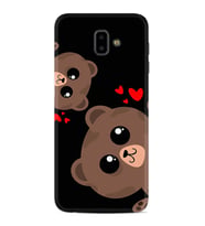 Samsung J6 Plus J7 Prime J7 Pro M20 Kılıf Desenli Silikon Love Animals 1780