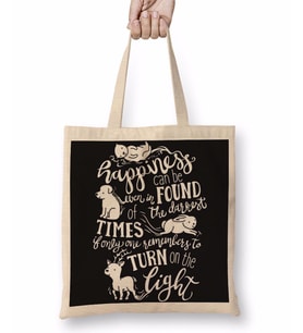 Harry Potter Spirit Animals Bez Çanta Uzun Saplı