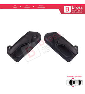 Opel Astra F MK3 T91 T92 1991-2001 90430129 90430130 için Ön Sağ Sol İç Kapı Açma Kolu Seti