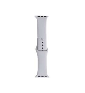 Lexroo Watch Ultra 49mm Band Serisi Klasik Kordon Silikon Strap Kayış - Cloud Gray