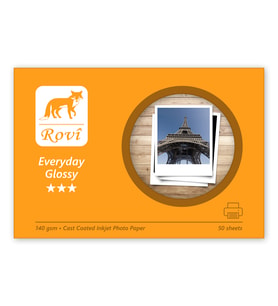 Rovi Everyday Parlak Fotoğraf Kağıdı 140gsm 50yp - 10 x 15 cm