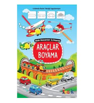 Minik Ressam İş Başında -Araçlar Boyama
