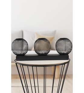 Sera Tealight 3.lü Mumluk Siyah
