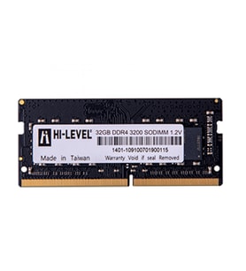 32GB DDR4 3200Mhz SODIMM 1.2V HLV-SOPC25600D4/32G HI-LEVEL