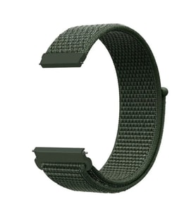 Huawei Watch GT 3 42mm Uyumlu Kordon Hasır Örgü Cırt Cırtlı Terletmeyen Zore KRD-03 Kumaş Kayış