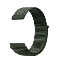 Huawei Watch GT 3 42mm Uyumlu Kordon Hasır Örgü Cırt Cırtlı Terletmeyen Zore KRD-03 Kumaş Kayış