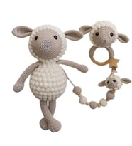 Kuzucuk Yeni Doğan Seti Amigurumi Organik Oyuncak