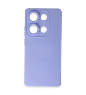 Xiaomi Redmi Note 13 Pro 4G Kılıf Nano içi Kadife Silikon - Lila