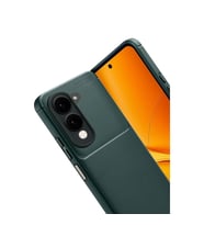 Vivo Y29s Auto Fus Karbon Kapak - Koyu Yeşil