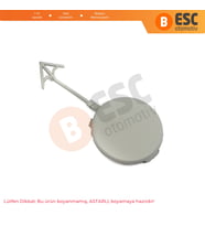 Seat Leon MK3 5F 2012-2016 Makyajsız Kasa 5F0807441 için Arka Çeki Demir Kapağı ASTARLI