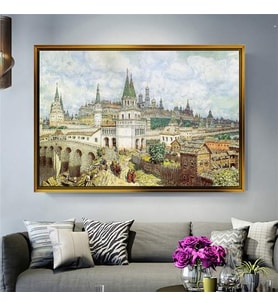 Altın Çerçeveli dekoratif tablo a1534 (Gold)