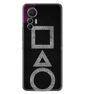 Xiaomi 12 Lite Kılıf Silikon Desen Özel Seri Game Begin 1799