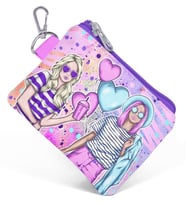 Coral High Pembe Mor Fashion Girl Bozuk Para Çantası - Kız Çocuk
