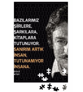 Oğuz Atay Söz Puzzle 240 Parça Yapboz