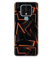 Tecno Camon 16 18P Pova Pova 3 Pova Neo Kılıf Desemli Silikon Zigzaglar 1651