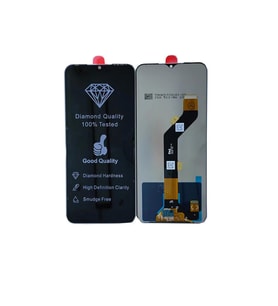 Infinix Hot 12 Pro ile Uyumlu Lcd Ekran Dokunmatik X668 (Siyah)
