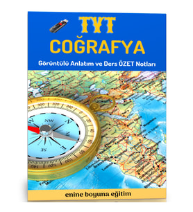 Tyt Coğrafya Görüntülü Anlatım Seti (DERS NOTLARI İLAVELİ)