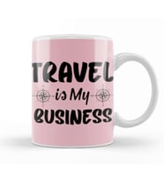 Funny Travel Gift design lover Trippin Wanderlust Journey Adventurer Vacation Kupa Bardak Porselen