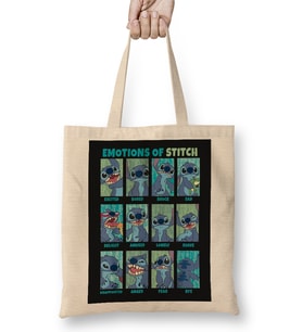 Disney Lilo Stitch Emotions Of Stitch Panels Bez Çanta Uzun Saplı