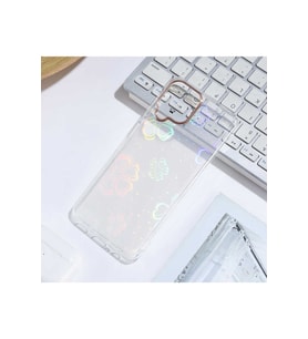 Samsung Galaxy M32 Uyumlu Kılıf Zore Sidney Desenli Sert Kapak (Çok Renkli)