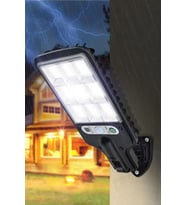 Solar Güneş Enerjili Led Bahçe Aydınlatması 120 Ledli 3 Modlu Hareket Sensörlü Su Geçirmez Lambası