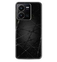 Vivo Y22 Kılıf Silikon Desen Özel Seri Dikenli Tel 1779