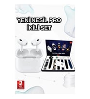 Mey İthalat® 2025 Model Akıllı Saat ve Yeni Nesil Pro Bluetooth Kulaklık ANC Özelliği