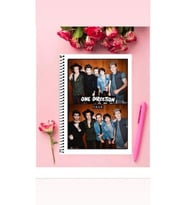One Direction Anime Defter 1 Adet Özel Tasarım A4 Boyutu Telli Çizgili Defter 21*29 Cm