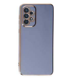 Newface Samsung Galaxy A73 5G Kılıf Volet Silikon - Mavi