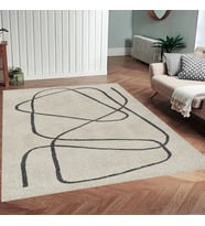 Eliana Home Dijital Baskı Yıkanabilir Kaymaz Taban Salon Halısı Ve Yolluk LN024-FNL279 (Bej)