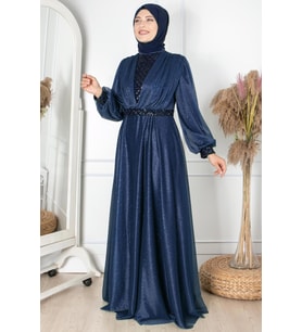 Eda Abiye Lacivert FHM872