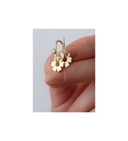 925 Ayar Gold Göçmen Küpesi