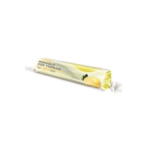 Büzgülü Çöp Torbası Orta Boy Limon Kokulu ( 55x60 ) 20 adet