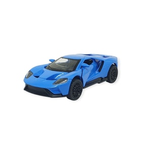 Çek Bırak Metal Arabalar 13 cm - SR2211- Mavi