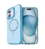 Durukar® iPhone 12 Live Diamond Magsafe Kapak - Mavi