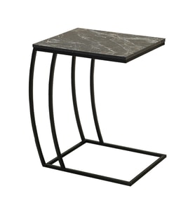 Adore Mobilya Profile C Sehpa - Mermer Desenli 50x62x35 cm (GxYxD)
