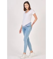 Busa Hamile Skinny Jean Mavi