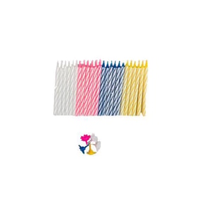PASTA MUMU 4 RENK 5,5CM 24'LU