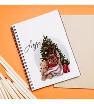 Yılbaşı Tasarımlı Defter Kişiye Özel
