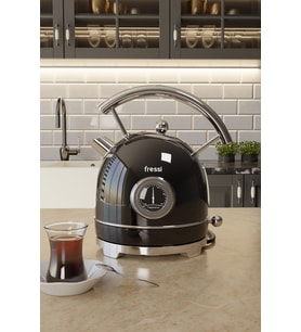 Isı Göstergeli Retro Kettle Su Isıtıcısı 1,8 Litre Fr-kt06 Magnoli
