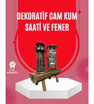 Ahşap Gövdeli Deniz Feneri Formlu Kum Saati – 15x20 Cm Masa Dekoru (Çok Renkli)