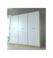 6 Kapaklı Side Gardırop Çam