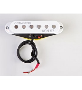 Artec ASN57-B Alnico Noiseless Gürültüsüz Köprü (Bridge) Gitar Manyetiği (Profesyonel)  13.9K Yüksek Çıkış, Dip Gürültüsü Önleyici Tasarım ve Güçlü Manyetik Yapı