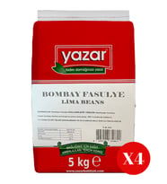 Yazar Bombay Fasulye 5 Kg x 4 Paket