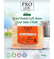 Pro Lific Natural Eşek Sütlü ve Ballı Doğal Kabak Lifli Sabun